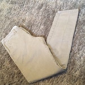 H&M skinny style tan pants